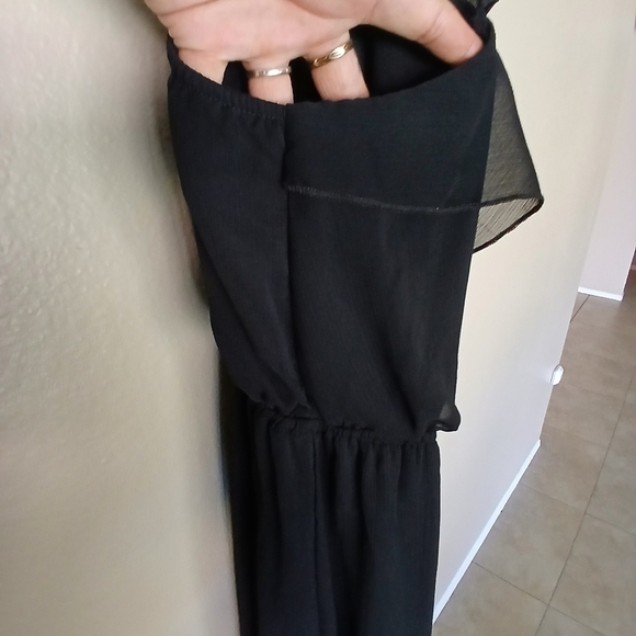 Women's Unbranded Black Sheer 90's Vintage Mesh Sleeveless Dress - Picture 15 of 16